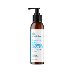 CBD SPORTS COOLING LOTION<br>1000MG<br>MENTHOL (4OZ)